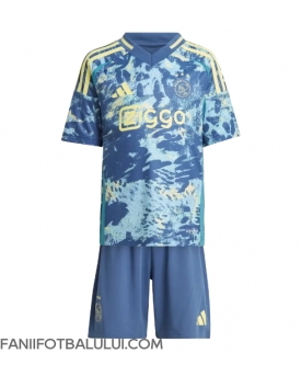 Ajax Echipament de Fotbal Replică 2024-25 Copii Deplasare (+ Șorturi)